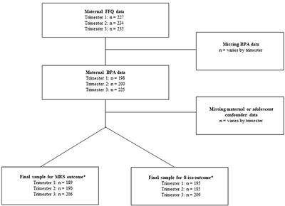 Trimester two gestational exposure to bisphenol A and adherence to mediterranean diet are associated with adolescent offspring oxidative stress and metabolic syndrome risk in a sex-specific manner